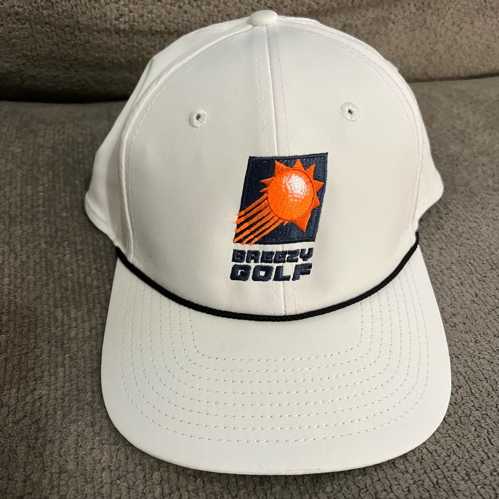 Breezy Golf White Golf Hat